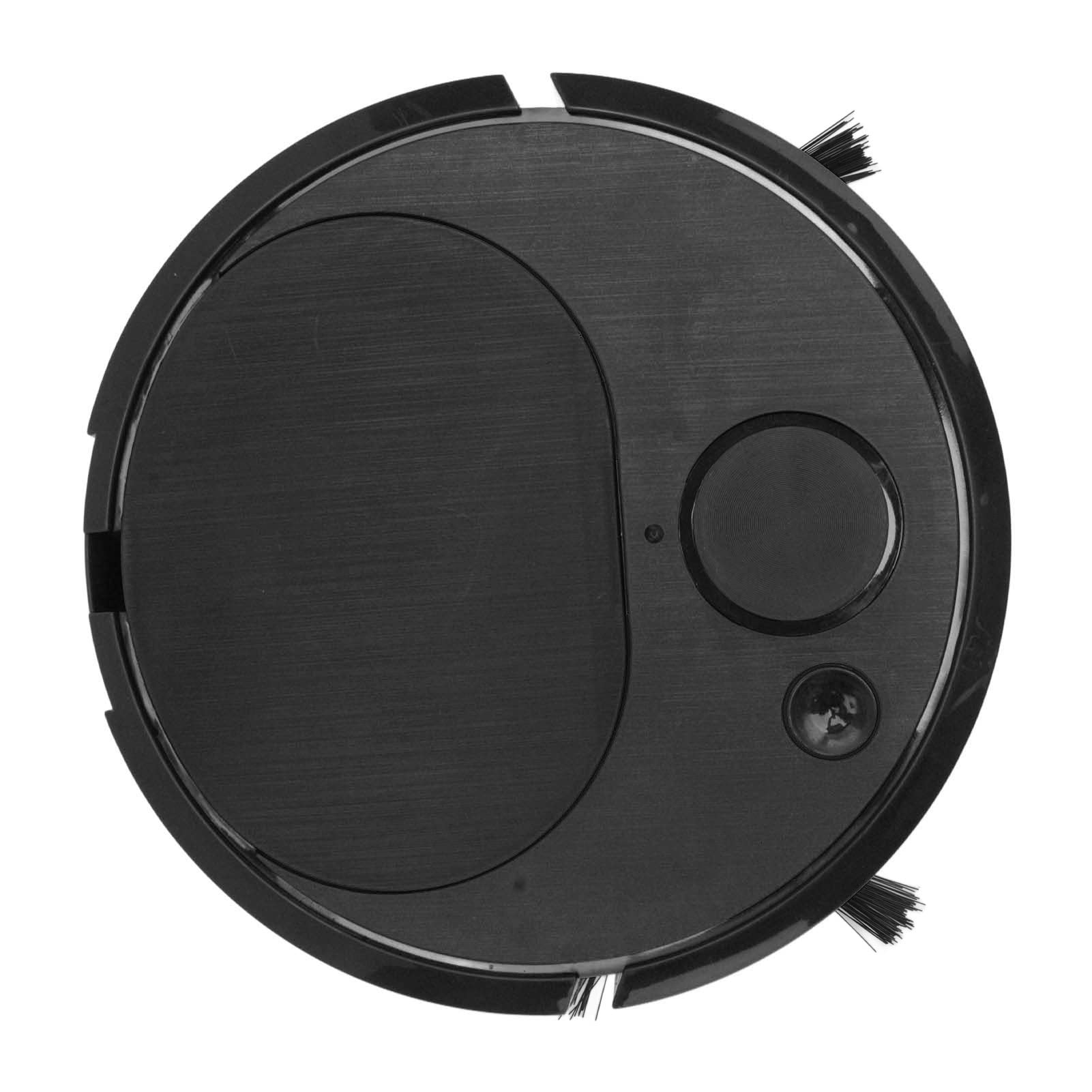 Pwshymi Smart Robot Vacuum Cleaner with USB Charging - Mini, Multifunctional for Hardwood Floors, Tile & Carpet - Black | Perfect for Home, Office & Pet Hair Cleaning | Shark Vacuum Alternative | Cordless Robotic Vacuum Cleaner