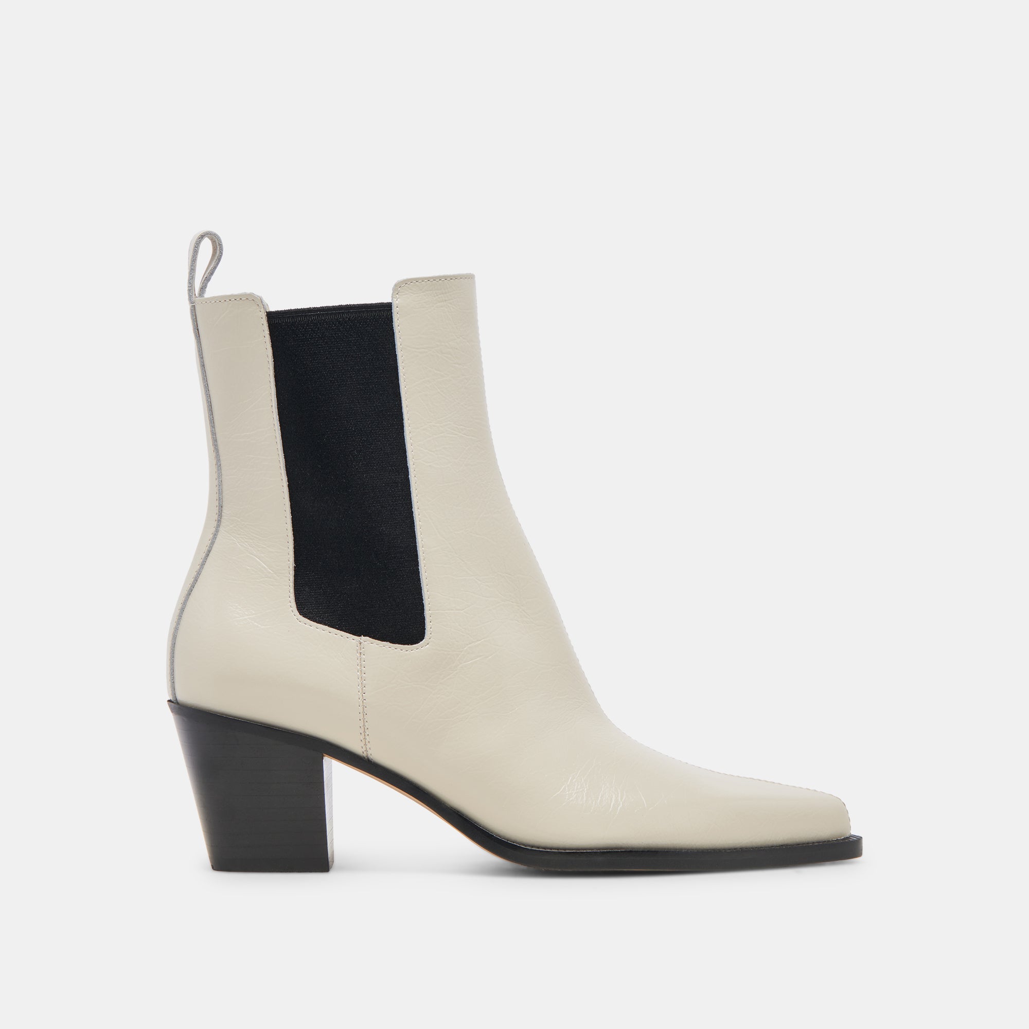 SHADIE H2O Waterproof Booties for Women - Ivory Crinkle Patent Leather Aqua Shoes | Perfect for Beach, Pool, Boating & Water Sports