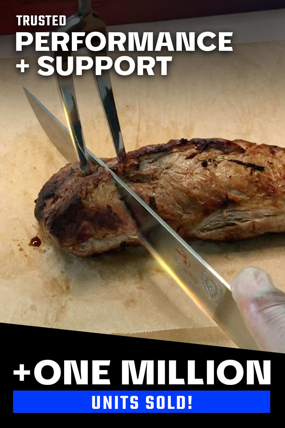 Premium Dalstrong Shogun Series ELITE 9-Piece Carving Knife & Fork Set - High Carbon Steel, Razor Sharp - Perfect for Holiday Roasts, BBQ & Meat Carving
