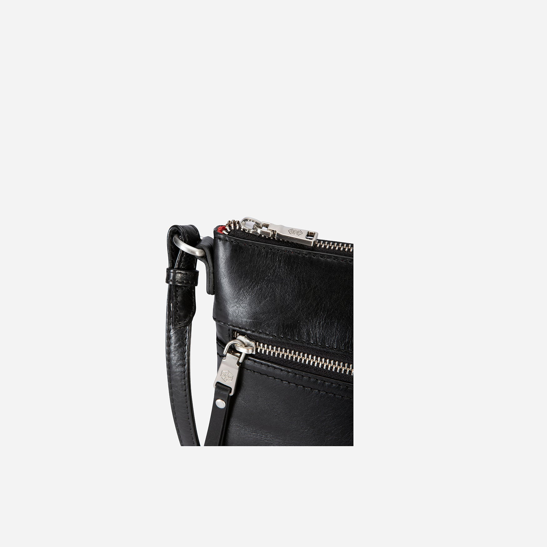 Jekyll & Hide Osaka Women's Crossbody Bag - Stylish & Durable Leather Purse for Everyday Use, Travel & Shopping | Black