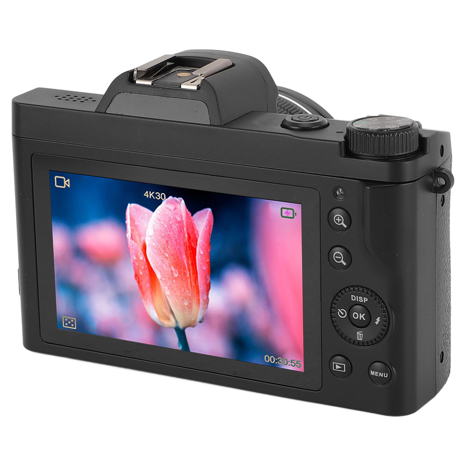 XUMIUZIY 5K Digital Camera for Vlogging & Photography - 48MP Autofocus, 16X Zoom, 3.5