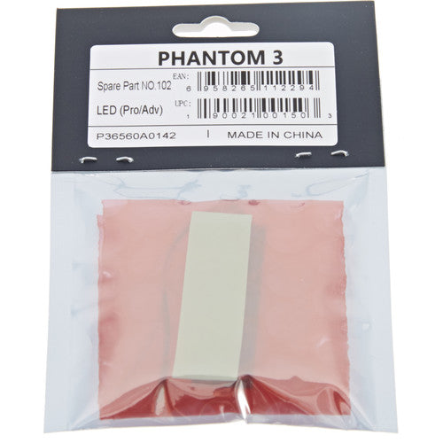 DJI Phantom 3 Part 102 LED Light Replacement for Pro/Adv Drones - Perfect for Night Flying & Aerial Photography