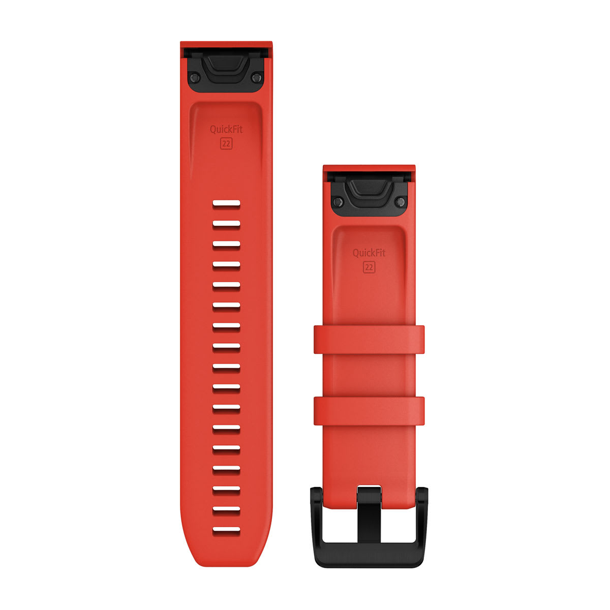 Premium Garmin QuickFit 22mm Watch Bands - Compatible with Forerunner & Vivoactive - Soft Silicone Replacement Straps for Running, Swimming & Everyday Wear