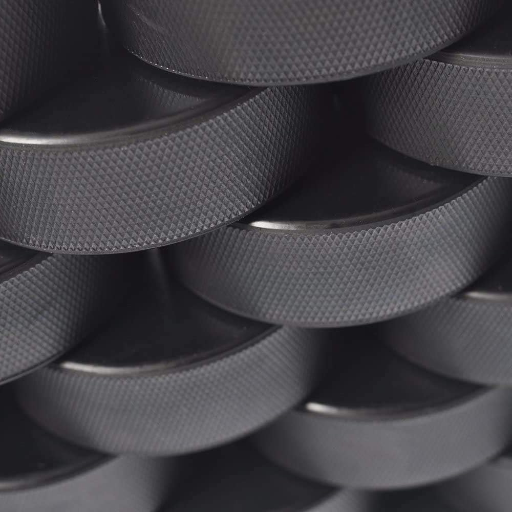 Best Bulk Ice Hockey Pucks for Practice & Training - Durable Rubber Hockey Pucks for Shooting, Stickhandling & Goalkeeping Drills (Set of 50)
