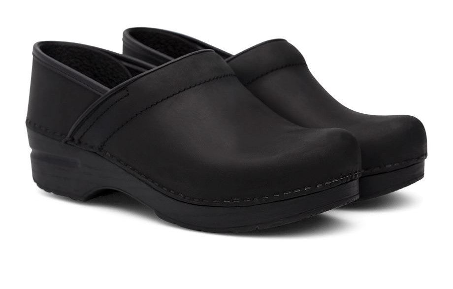 Dansko Professional Oiled Leather Clogs for Women - Slip Resistant Work Shoes for Nurses, Chefs & Healthcare Workers - Comfortable Support for All-Day Wear in Hospitals & Kitchens