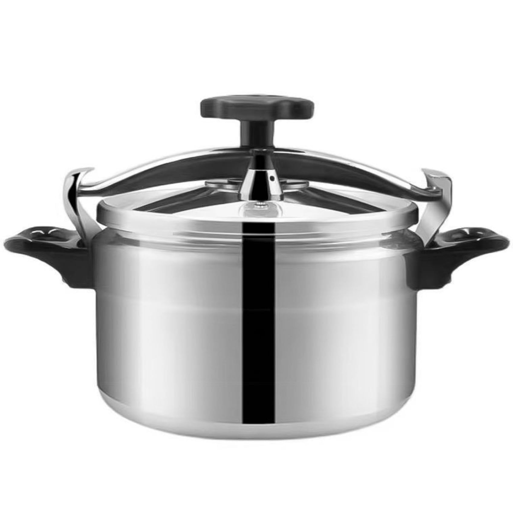 4L Aluminum Pressure Canner with Safety Valve - Large Capacity Induction Cookware, Anti-Scald Handles for Safe Canning - Stainless Steel Pressure Cooker for Home Kitchen, Preserving Fruits, Vegetables & Meats