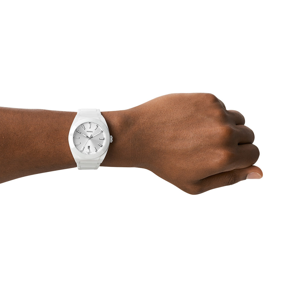 Fossil Everett CE5026 Men's Stainless Steel Chronograph Watch - Perfect for Business, Casual & Formal Wear