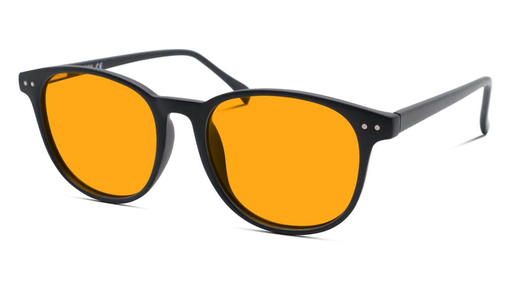 SunDown Blue Light Blocking Glasses - Anti Eye Strain Computer Glasses for Men & Women - Sleep Aid & Reading Glasses - Perfect for Office, Gaming & Nighttime Use