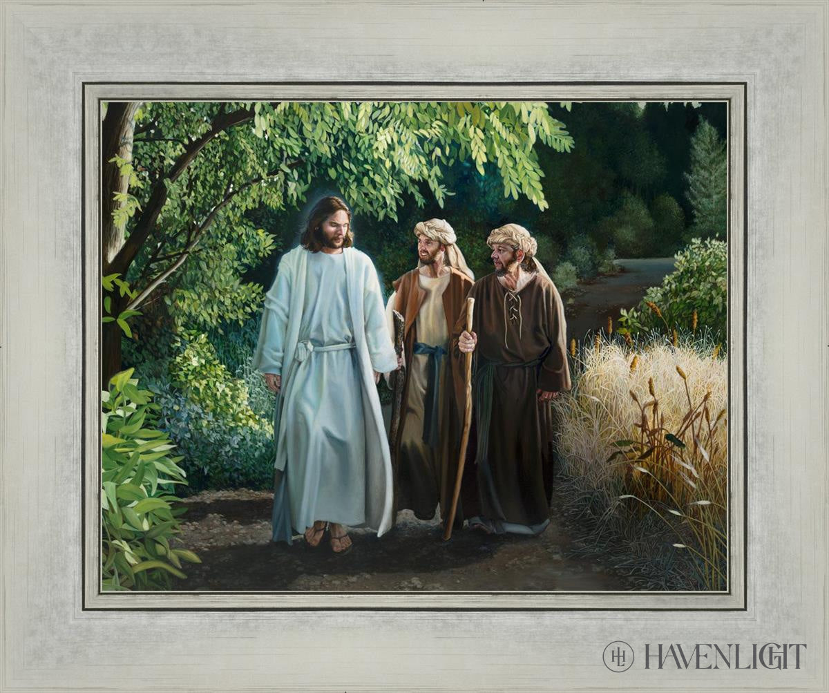Emmaus By Liz Lemon Swindle - Inspirational Christian Wall Art for Home & Church Decor | Perfect for Living Room, Bedroom & Office