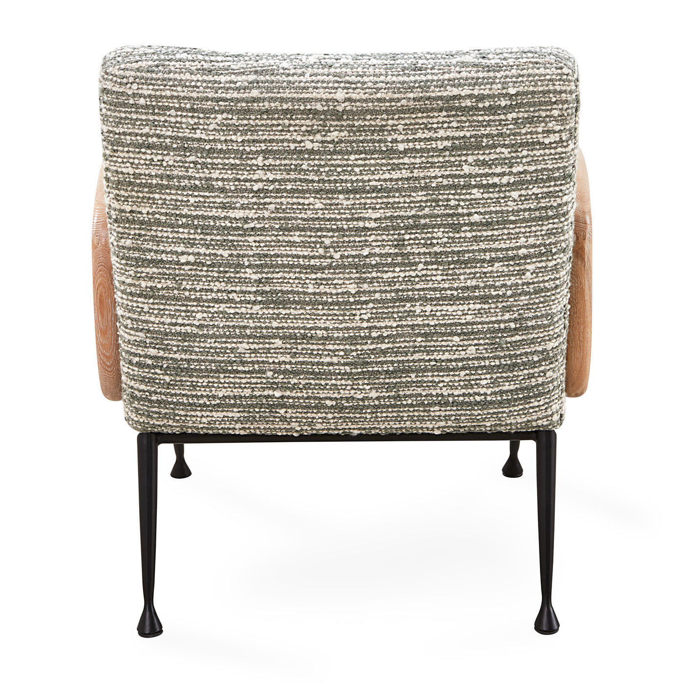 Gainsbourg Lounge Chair - Mid-Century Modern Accent Chair for Living Room, Bedroom & Office - Stylish Comfortable Reading Chair with Wooden Legs