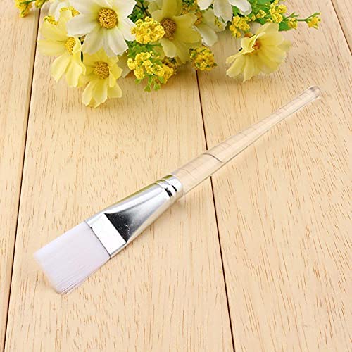 VEDETIC 5-Piece Beauty Brush Set - 1 Plastic Brush, 1 Wooden Applicator, 2 Puff Sponges & 1 Headband for Bleaching, Face Masks & Skincare | Soft Bristles for Home, Salon & Parlour Use - Perfect for Men & Women's Facial Treatments & Self-Care Routines