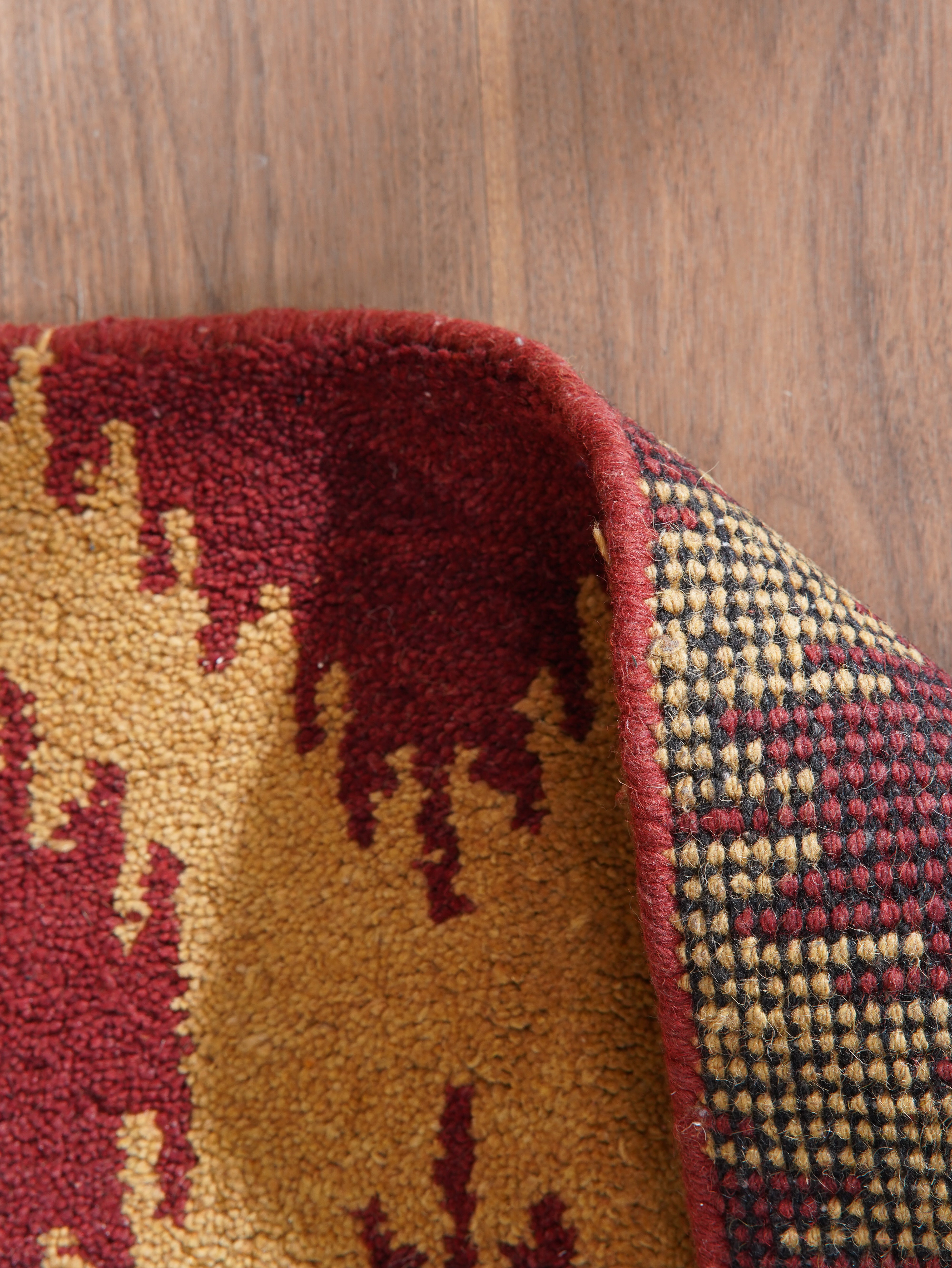 Hand Knotted Braided Rug - Soft & Durable Boho Chic Area Rug for Living Room, Bedroom, or Nursery - Perfect for Home Decor & Cozy Spaces