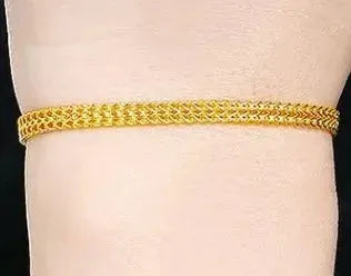 24K Pure Gold Bracelet 999 Solid Gold Bangle - Elegant Butterfly Design, Romantic & Classic Jewelry for Women | Perfect for Gifts, Anniversaries & Special Occasions | 2023 Trendy Collection