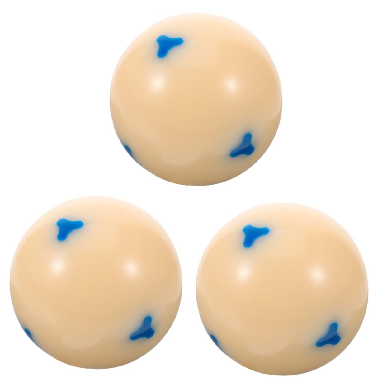 BESPORTBLE 3-Piece Pool Training Accessories Set - Billiard Balls for Pool Table, Home Game Room & Professional Practice | Perfect for Beginners, Players & Pool Halls