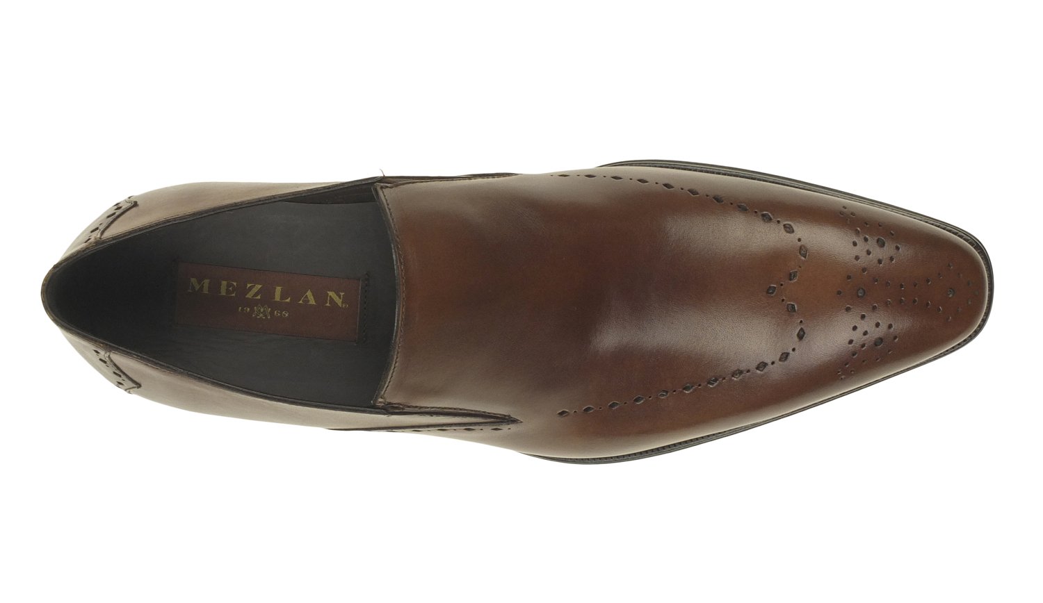 Mezlan 16256 Men's Genuine Leather Dress Loafers - Slip-On Comfort Shoes Size US 10.5 Tan - Perfect for Business Casual, Office Wear & Formal Occasions