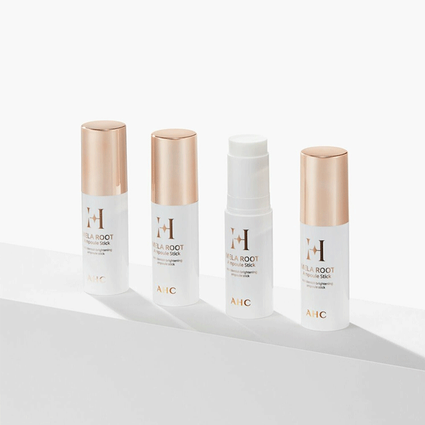 AHC H Mela Root Ampoule Stick 10g - Brightening & Hydrating Facial Serum for Dark Spots & Dull Skin | Perfect for Daily Skincare Routine & Travel