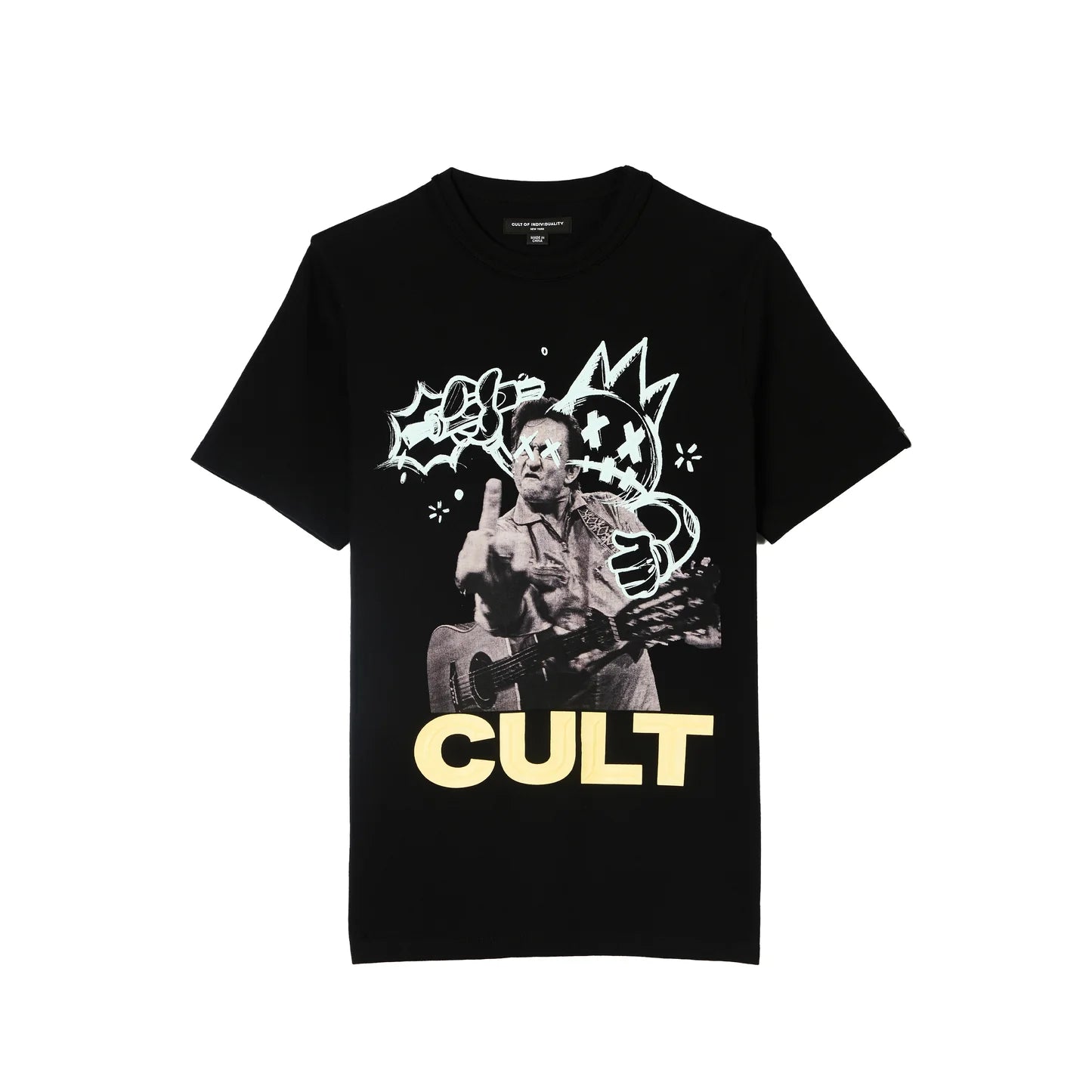 CULT OF INDIVIDUALITY Cash Tee - Stylish Graphic T-Shirt for Men & Women | Trendy Streetwear Fashion | Perfect for Casual Outfits, Concerts & Everyday Wear