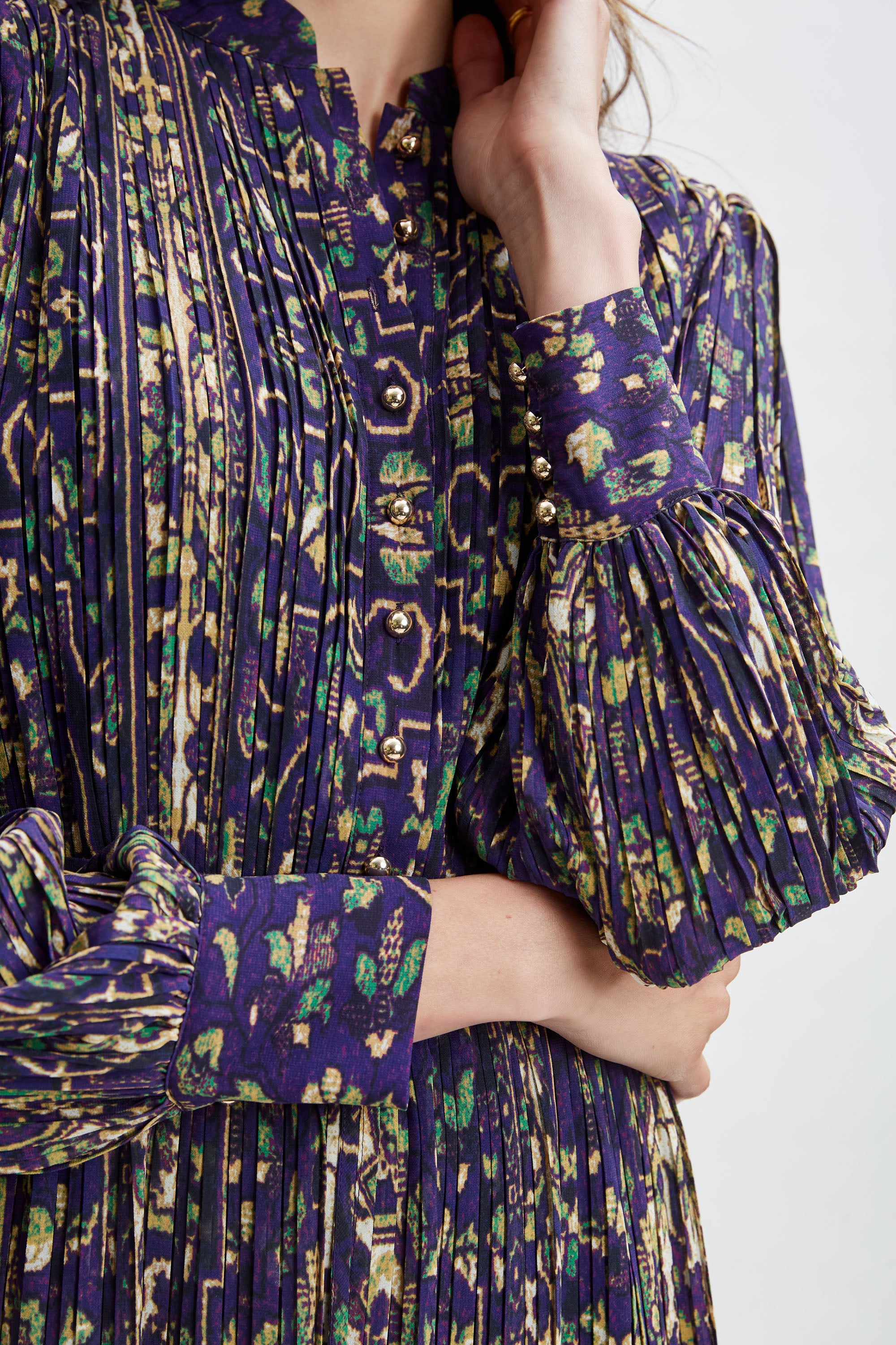 Stylish Paisley Midi Dress for Women - Floral Bohemian Summer Dress - Perfect for Beach Vacations, Date Nights & Casual Outings