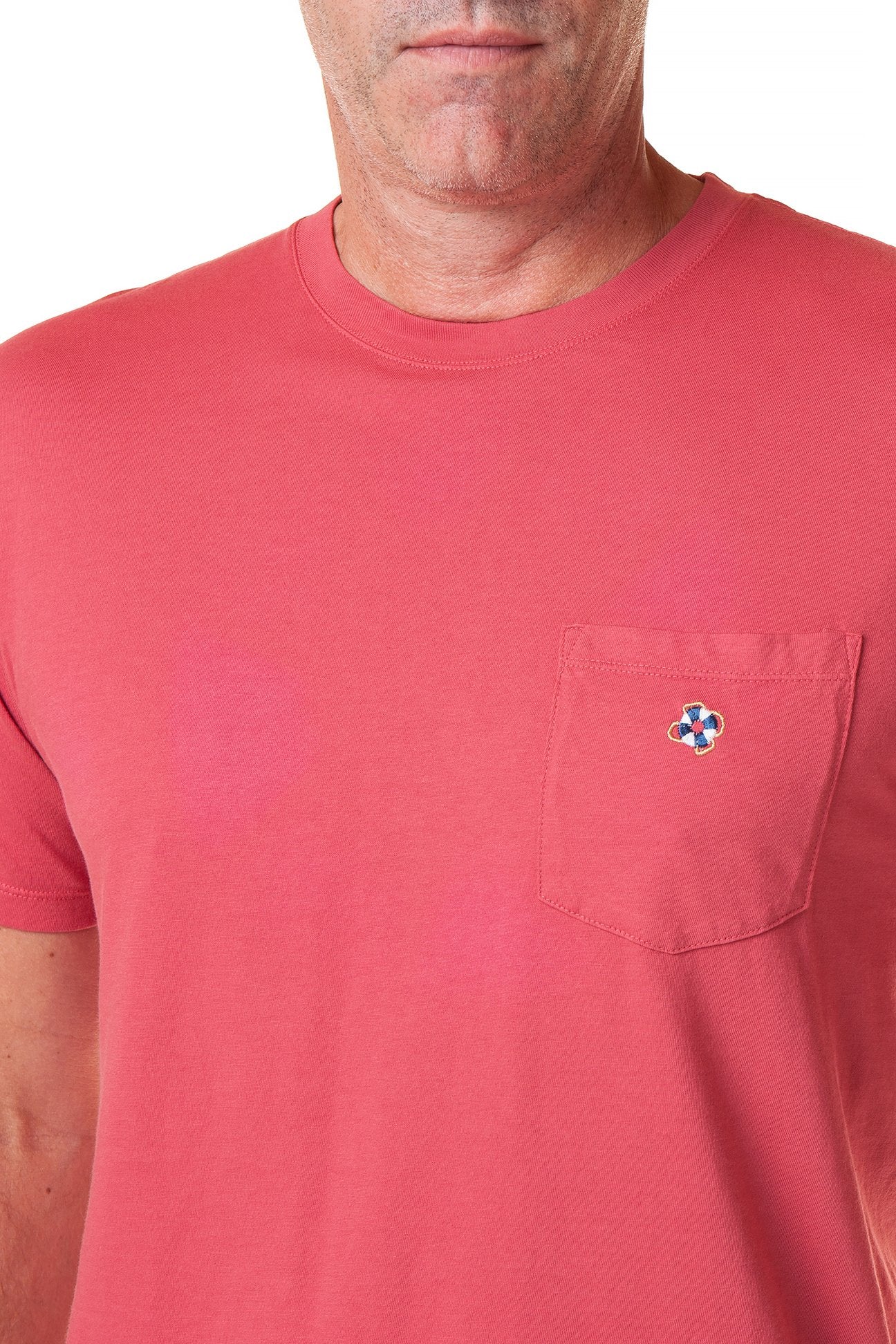 Castaway Beach Tee - Soft & Comfortable Cardinal Red T-Shirt for Men | Perfect for Summer Vacations, Beach Trips & Casual Outings