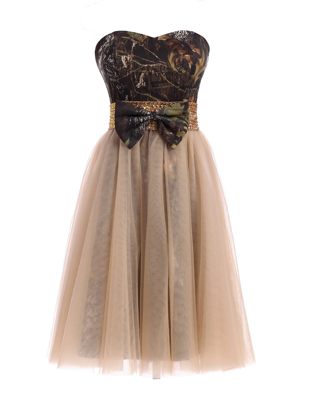 Women's Summer Camouflage Dress - Stylish Camo Dress & Skirt for Casual, Wedding, and Prom Occasions | Perfect for Outdoor Events, Parties, and Fashion Outfits