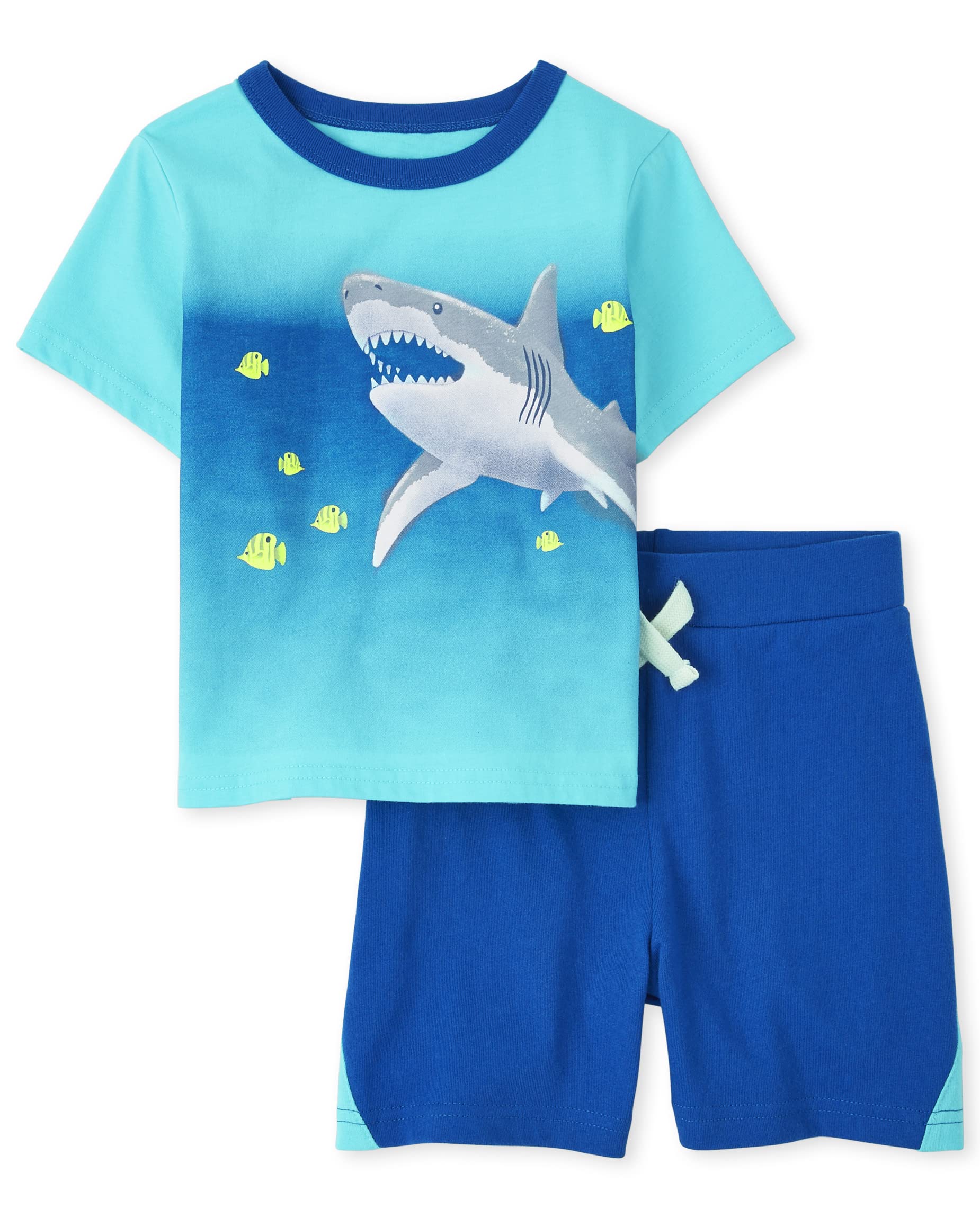 The Children's Place Baby Boys Short Sleeve Top & Shorts Set - Casual Playwear