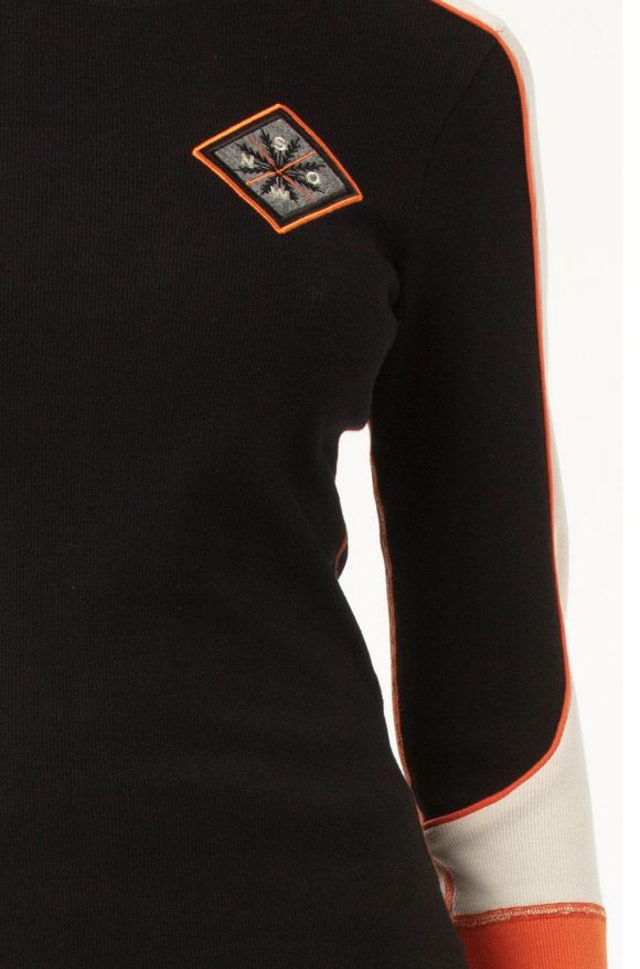 Alp N Rock Teya Mock Neck Sweater - Women's Black Knit Pullover for Fall & Winter | Cozy Casual Wear, Office Outfits, and Layering Essentials