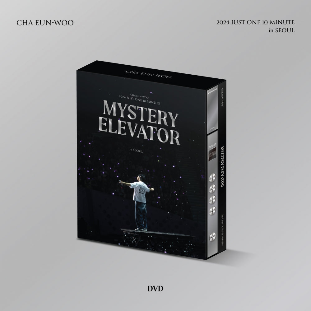 CHA EUN WOO 2024 JUST ONE 10 MINUTE IN SEOUL 'MYSTERY ELEVATOR' DVD - K-Pop Concert Film, Limited Edition Collectible - Perfect for Fans & K-Pop Enthusiasts, Great Gift for Birthdays & Special Occasions