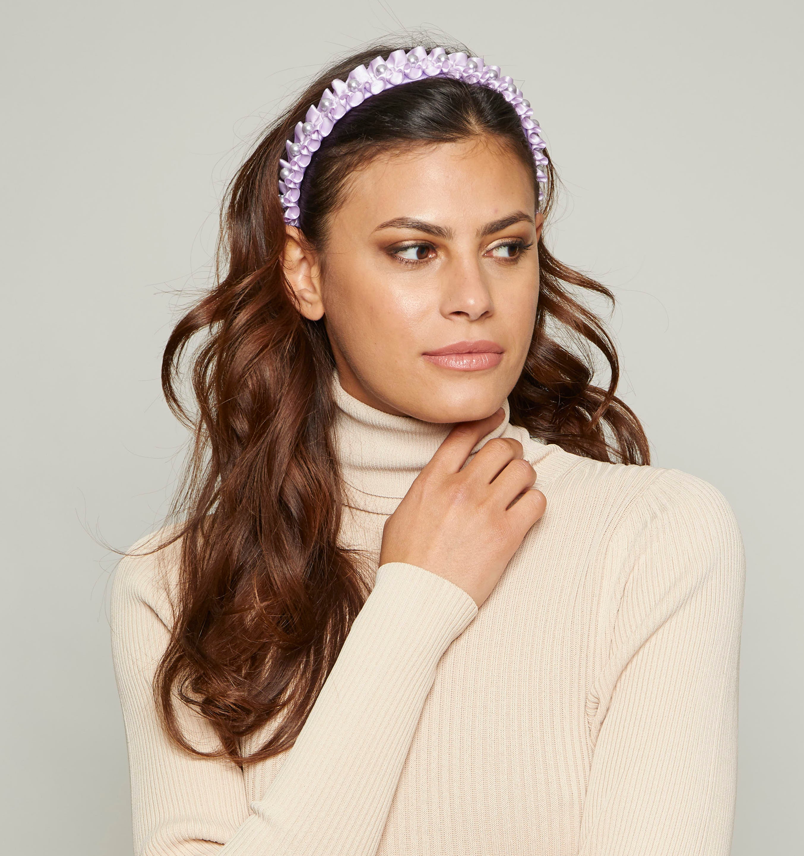 Rafaela Satin Headband for Women - Soft & Comfortable Hair Accessories for Everyday Wear, Workouts, and Special Occasions