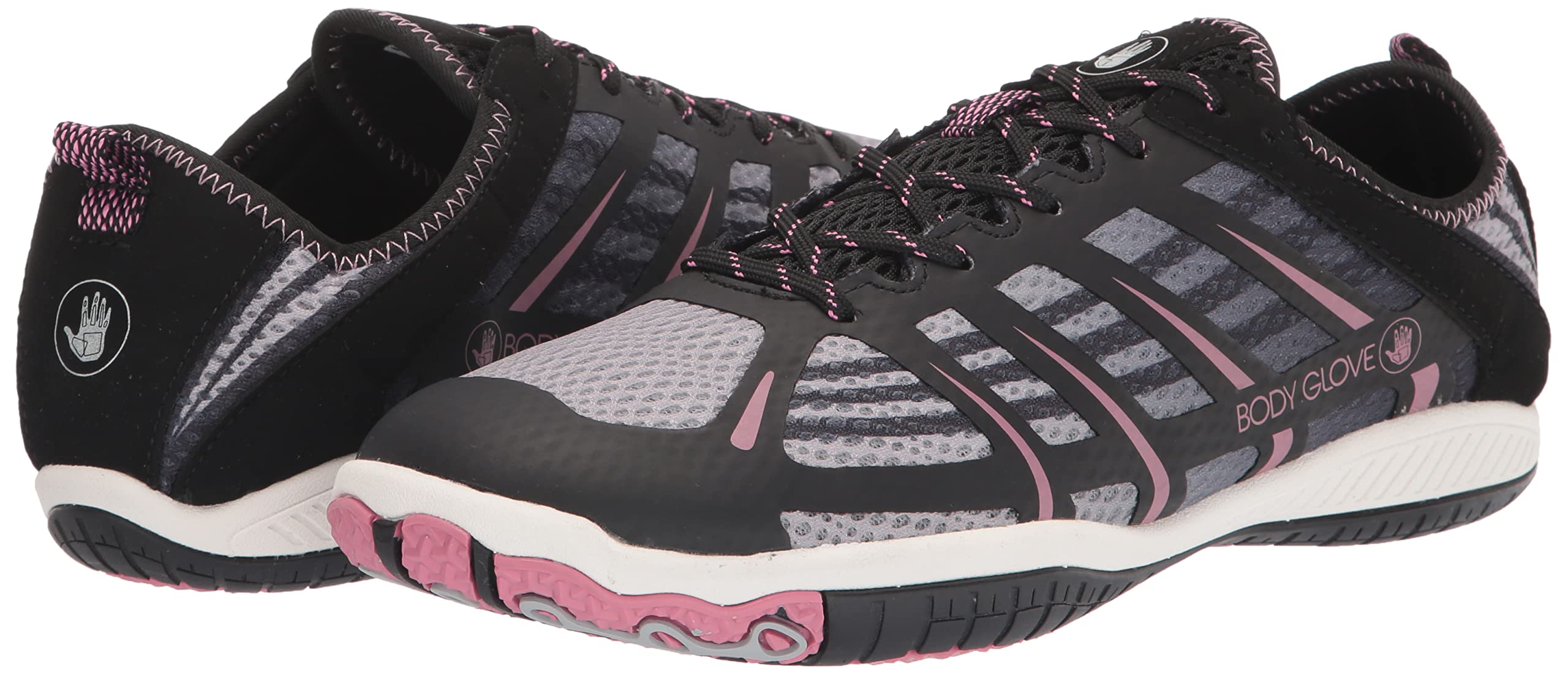 Body Glove Dynamo Rapid Women's Water Shoes - Lightweight Quick-Dry Aqua Shoes for Swimming, Yoga, Beach, Hiking & Kayaking | Hydro Sport Trainers for Outdoor Activities (Black/Cassis Pink) - Perfect for Water Sports, Pool Workouts & Summer Adventures