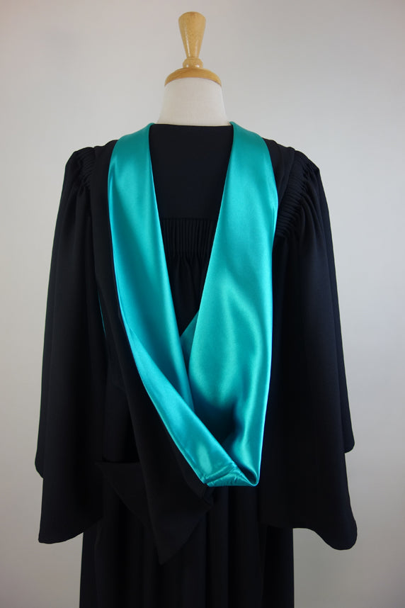 Oxford Style Fully Lined Academic Hood - Premium Quality Graduation Gown for University Ceremonies, Commencement & Formal Events