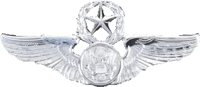 MEDALS OF AMERICA EST. 1976 Air Force Master Aircrew Badge - Authentic Military Insignia for Uniforms, Collectors & Display | Perfect for Veterans, Airmen & Military Enthusiasts