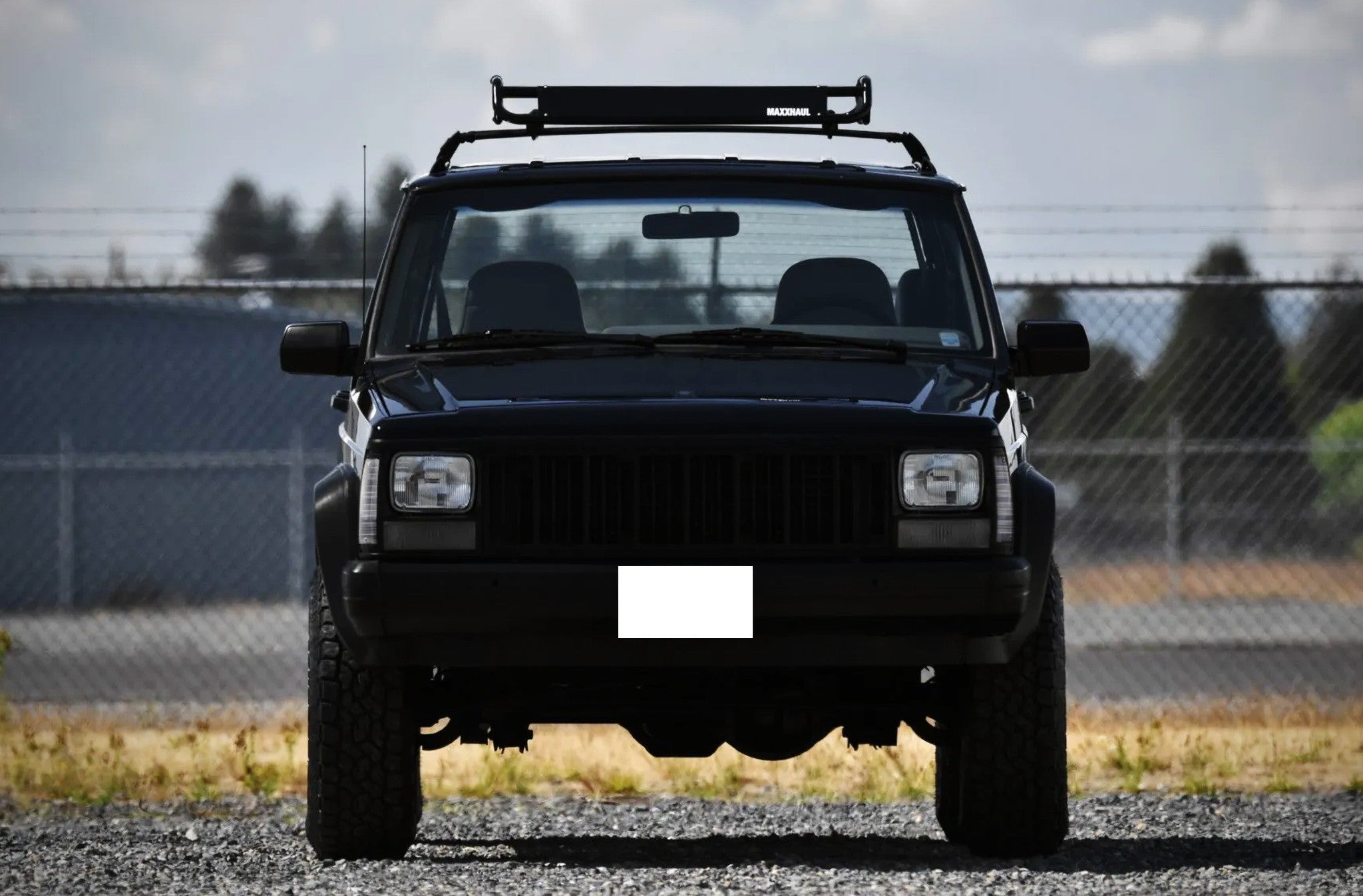 Clear Lens White Full LED Front Vertical Side Markers for 1984-1996 Jeep Cherokee XJ - Enhanced Visibility & Off-Road Safety Lighting for Night Driving & Trail Adventures