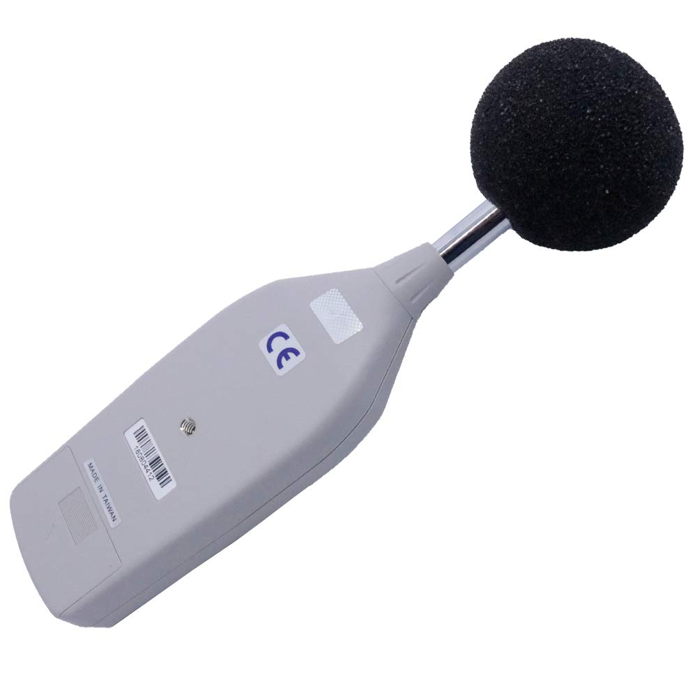 TES-52A Portable Digital Sound Level Meter - Handheld Noise Decibel Tester with LCD Display | Perfect for Industrial, Construction & Home Noise Monitoring