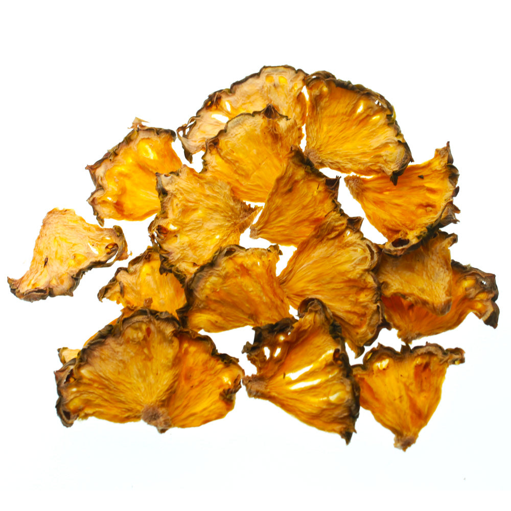 Organic Dried Pineapple Slices - 50 Pieces | Sweet & Chewy Natural Snack | Perfect for Healthy Snacking, Trail Mix & Baking Recipes