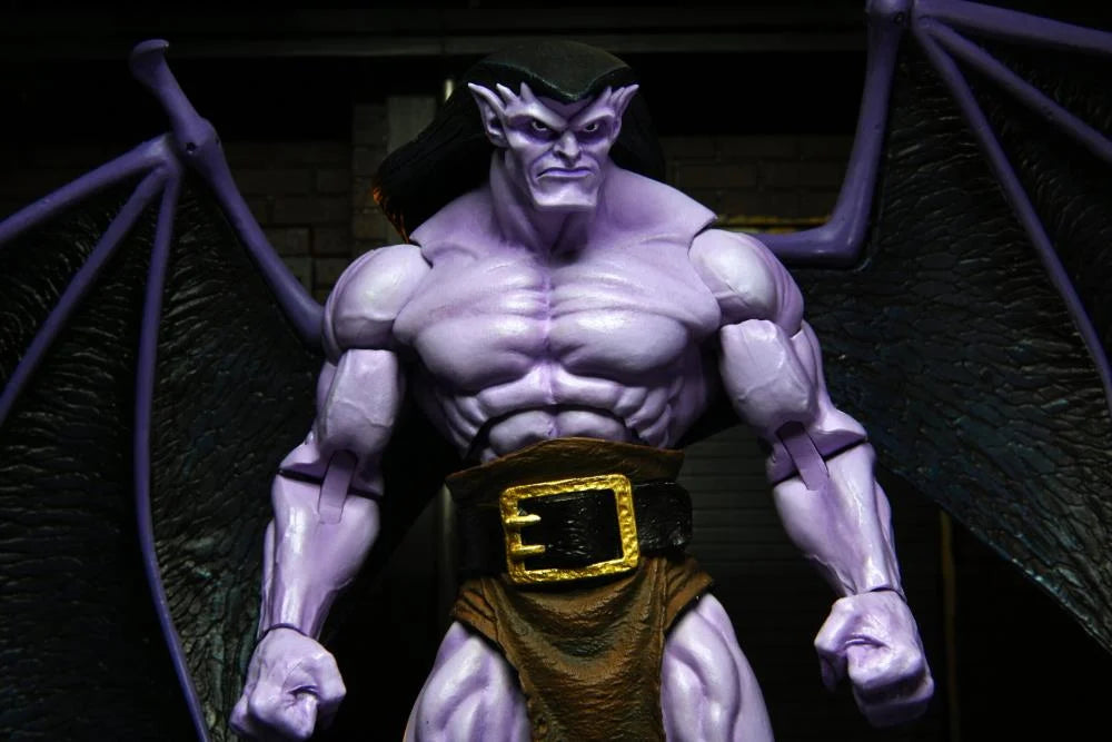 Goliath Disney’s Gargoyles NECA Ultimate Action Figure - Collectible 7-Inch Scale Figure with Multiple Accessories - Perfect for Display, Gifts, and Disney Fans Collection