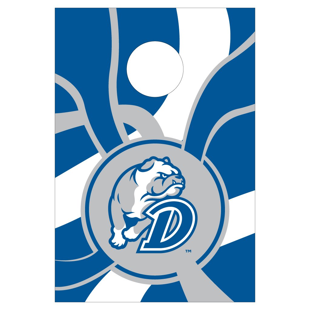 Drake University Cornhole Bag Toss Game Set - Premium Outdoor Lawn Games for Tailgates, Backyard Parties & College Events (VictoryStore Gift)