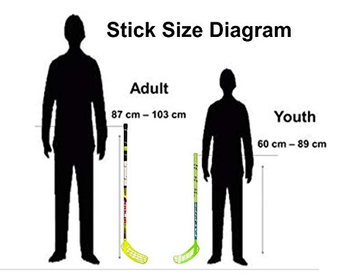 3-Stick Home Floorball Set by Wooloc – Perfect for Indoor & Outdoor Family Fun, Sports Training, and Team Games