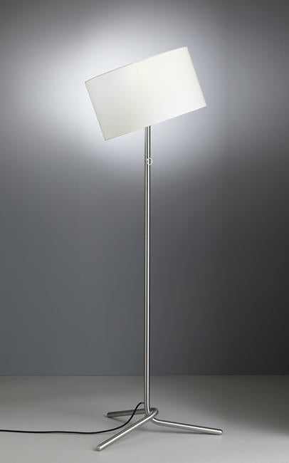 TECNOLUMEN Baton CSL 08 Modern Floor Lamp - Adjustable LED Reading Light for Living Room, Bedroom & Office - Dimmable Standing Lamp for Home Decor