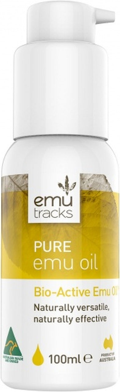 Pure Emu Oil for Skin & Hair Care - 100% Natural Moisturizer for Dry Skin, Eczema & Joint Pain Relief - Perfect for Massage, Aromatherapy & Daily Skincare Routine