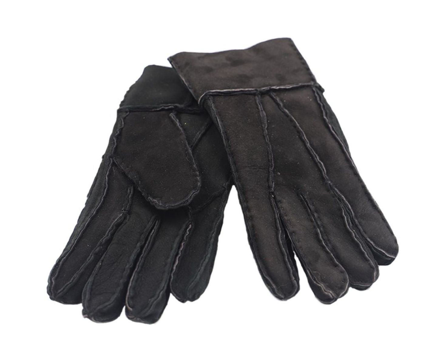 Premium Sheepskin Gloves with Soft Suede Finish - Winter Warmth for Men & Women - Perfect for Outdoor Activities, Driving & Cold Weather Protection