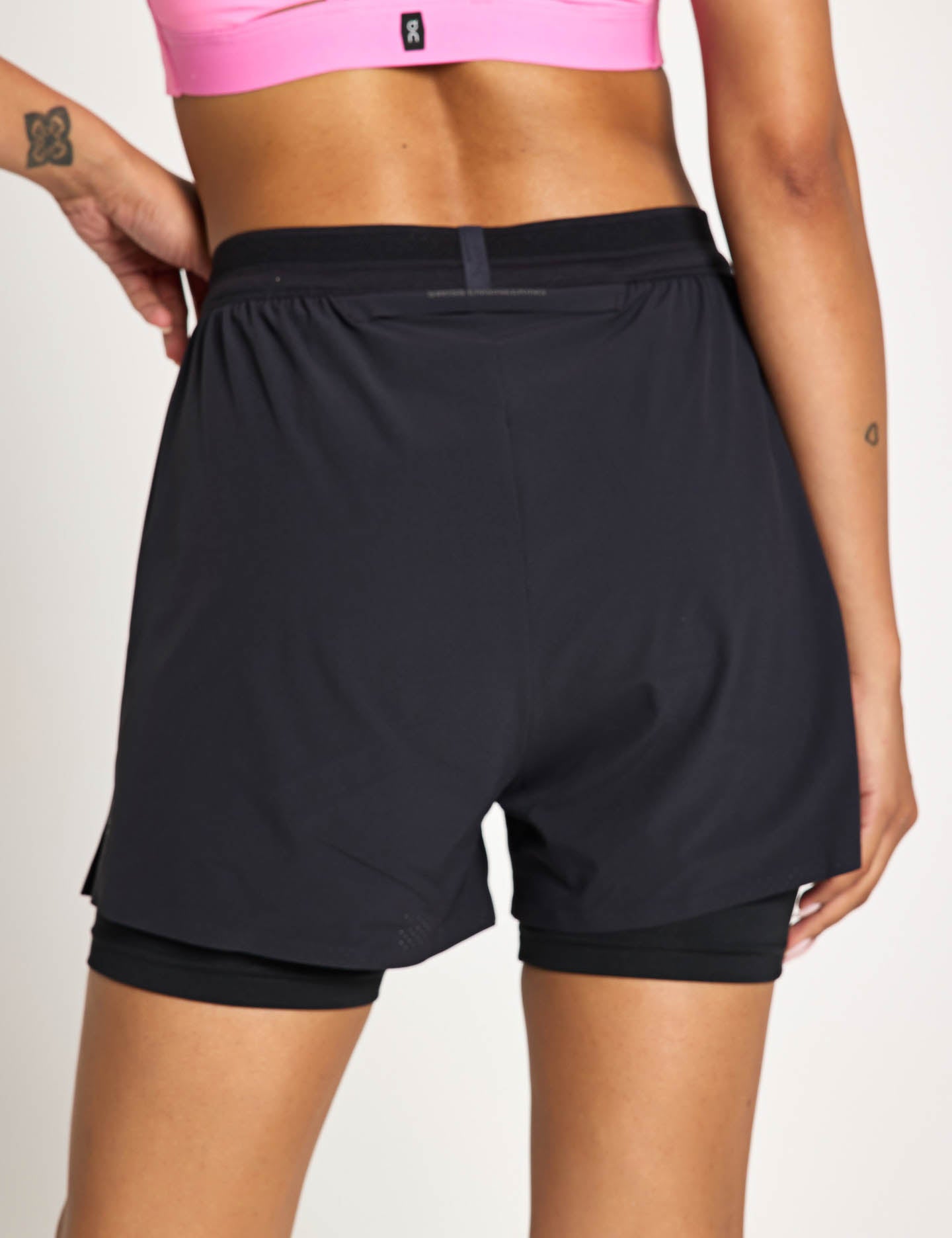 High-Performance 2-in-1 Running Shorts for Men - Breathable Black Athletic Shorts with Built-in Liner - Perfect for Gym, Jogging & Outdoor Workouts