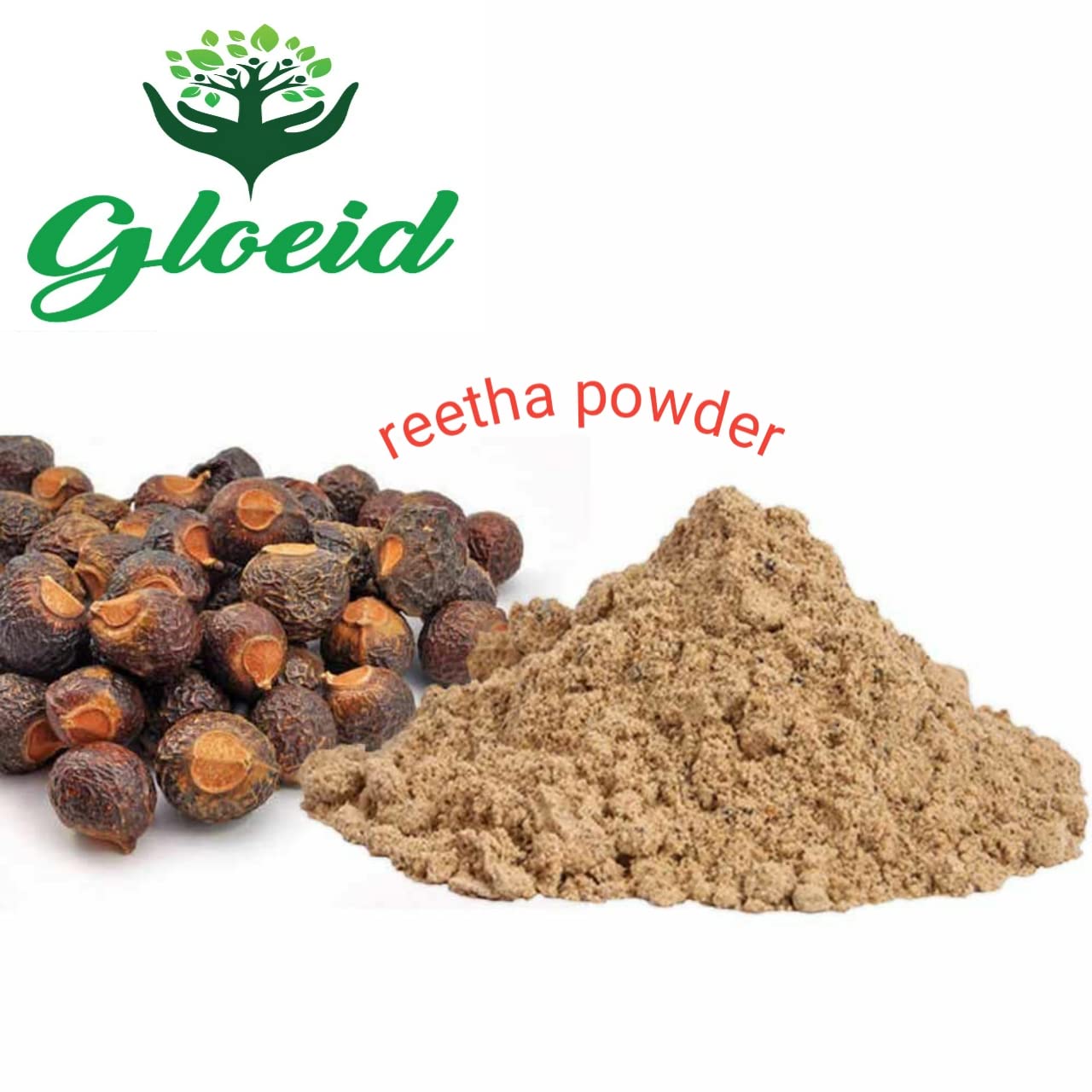 Organic Ayurvedic Hair Care Powder Set - Shikakai, Reetha, Bhringraj & Neem (50g Each) for Hair Growth, Dandruff & Scalp Treatment | Natural Herbal Remedy for Strong, Shiny Hair | Perfect for DIY Hair Masks & Ayurvedic Hair Care Routines