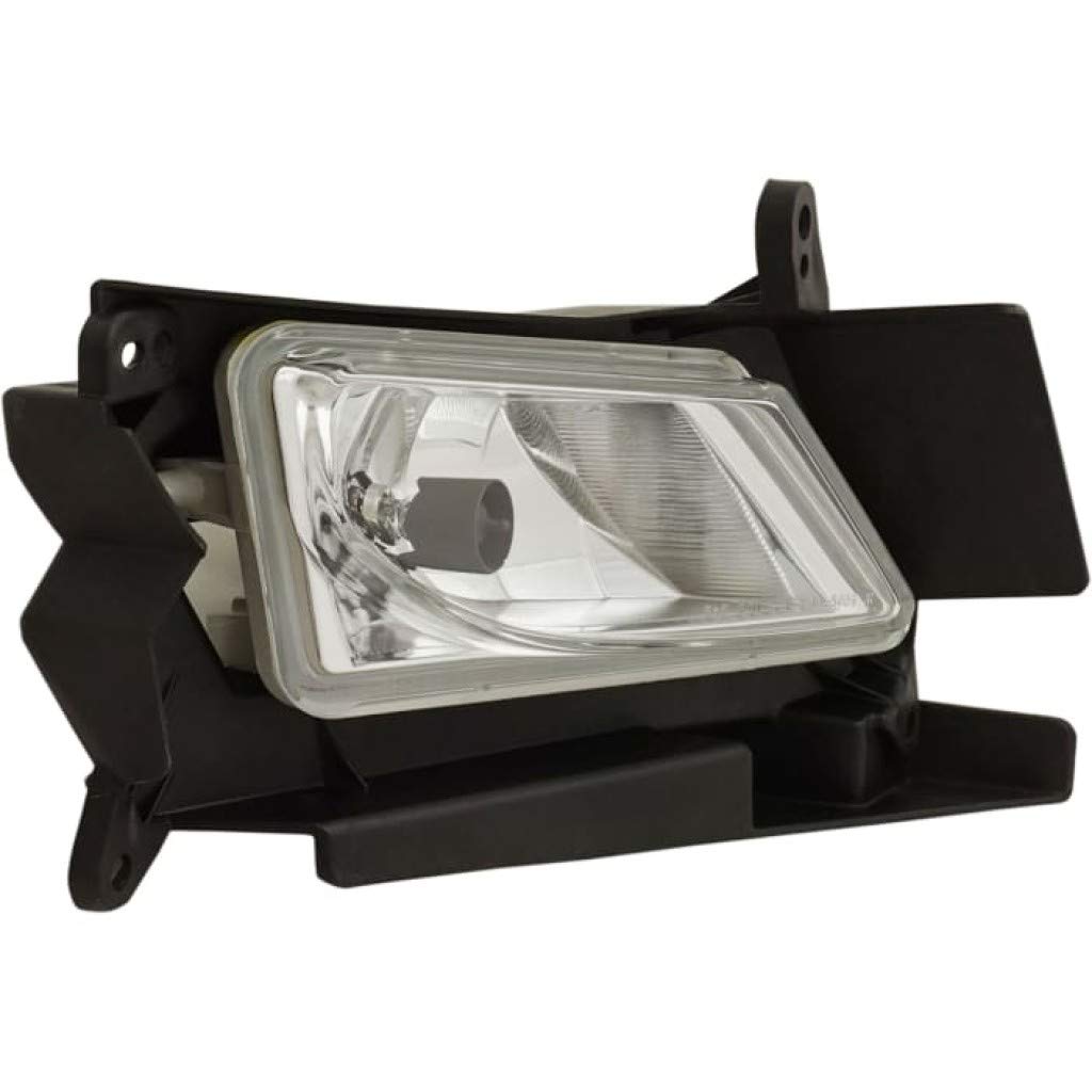Mazda 3 Sport Fog Light Assembly 2010 2011 Right Passenger Side | Rectangular Fog Lamp | Compatible with 2.5L Engine | Replacement Part MA2593119 BBM551680C | Perfect for Night Driving & Foggy Conditions