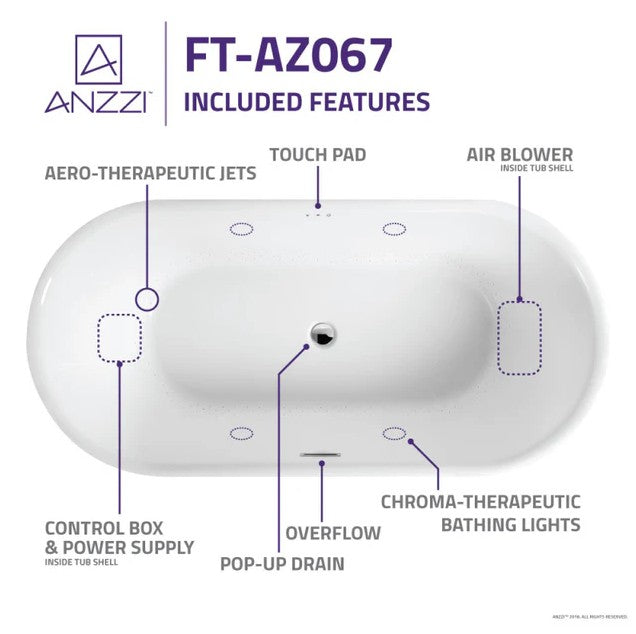 Anzzi FT AZ067 Jericho 67