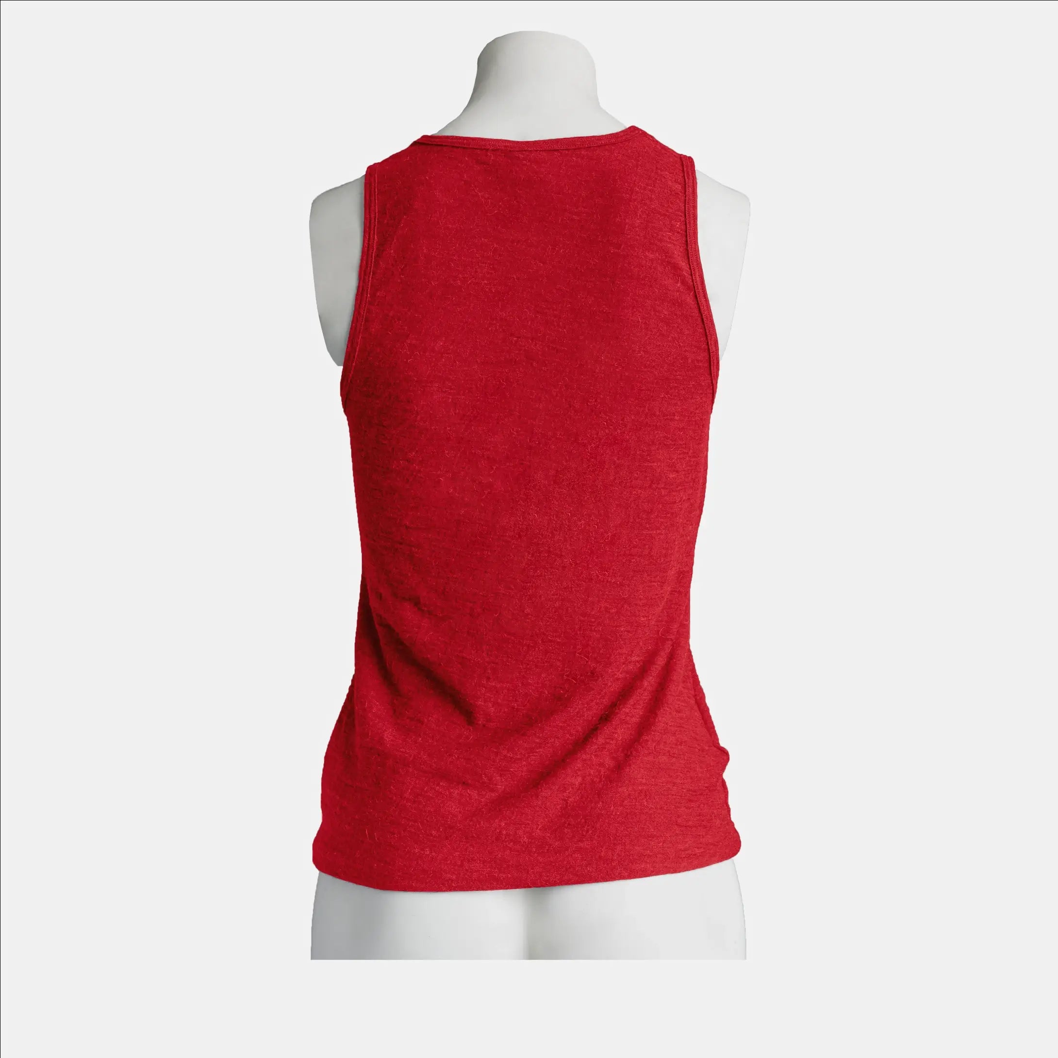 Ultralight Women's Alpaca Wool Running Tank Top - 160 GSM | Breathable & Moisture-Wicking Workout Top for Yoga, Gym & Outdoor Activities