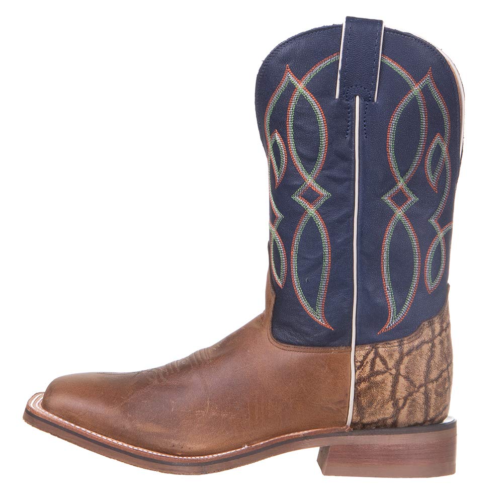 Tony Lama Men's Landgrab Western Cowboy Boots - Durable Leather Work Boots for Riding, Ranch Work & Outdoor Adventures