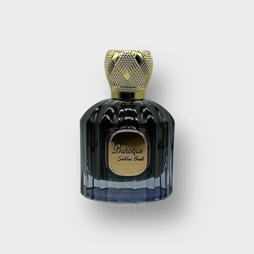 Luxury Baroque Satin Oud Perfume for Women - Long Lasting Oriental Fragrance for Evening Events & Romantic Occasions
