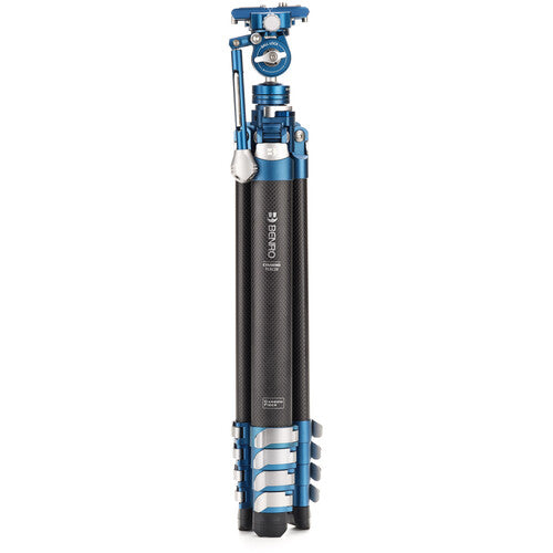 Benro CyanBird CF 2 Series Carbon Fiber Tripod with FS20PROC501 Hybrid Head - 5-Section Professional Camera Tripod for Photography & Videography - Perfect for Travel, Outdoor Shoots and Studio Work