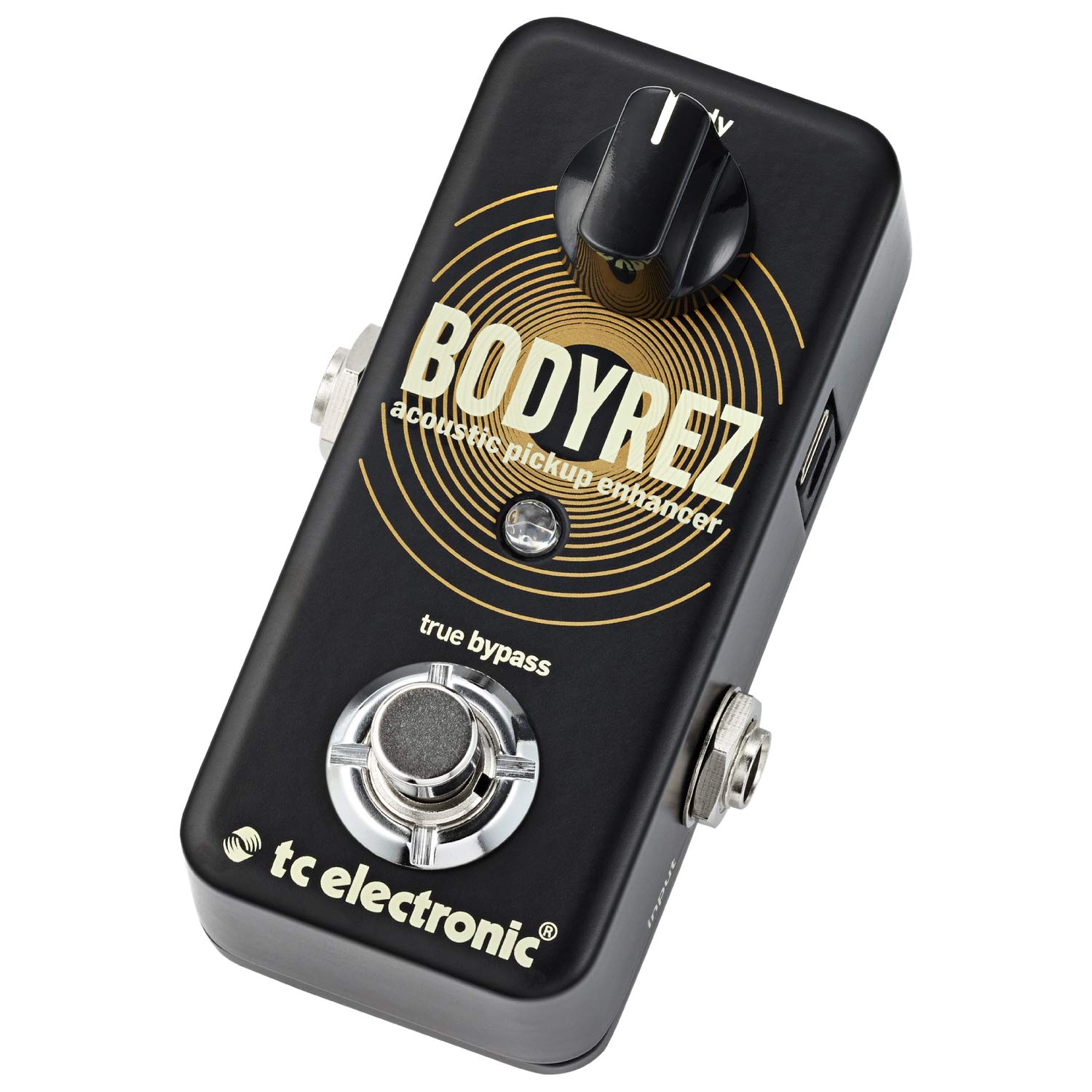 TC Electronic BodyRez Acoustic Guitar Preamp Pedal – Enhance Tone & Reduce Feedback for Live Performances & Studio Recording