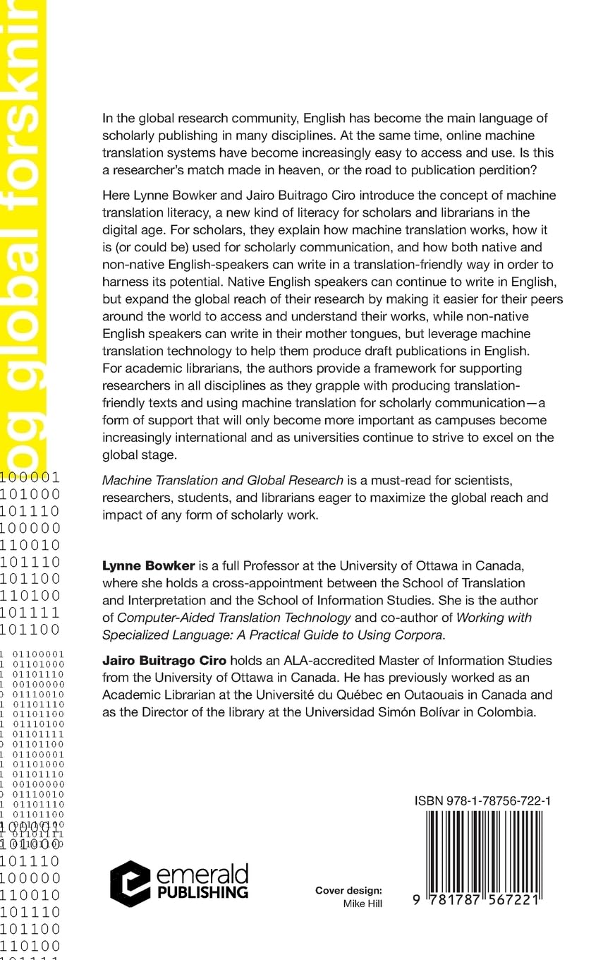 Machine Translation & Global Research: Enhancing Scholarly Communication with Improved MT Literacy for Academic Papers & International Collaboration